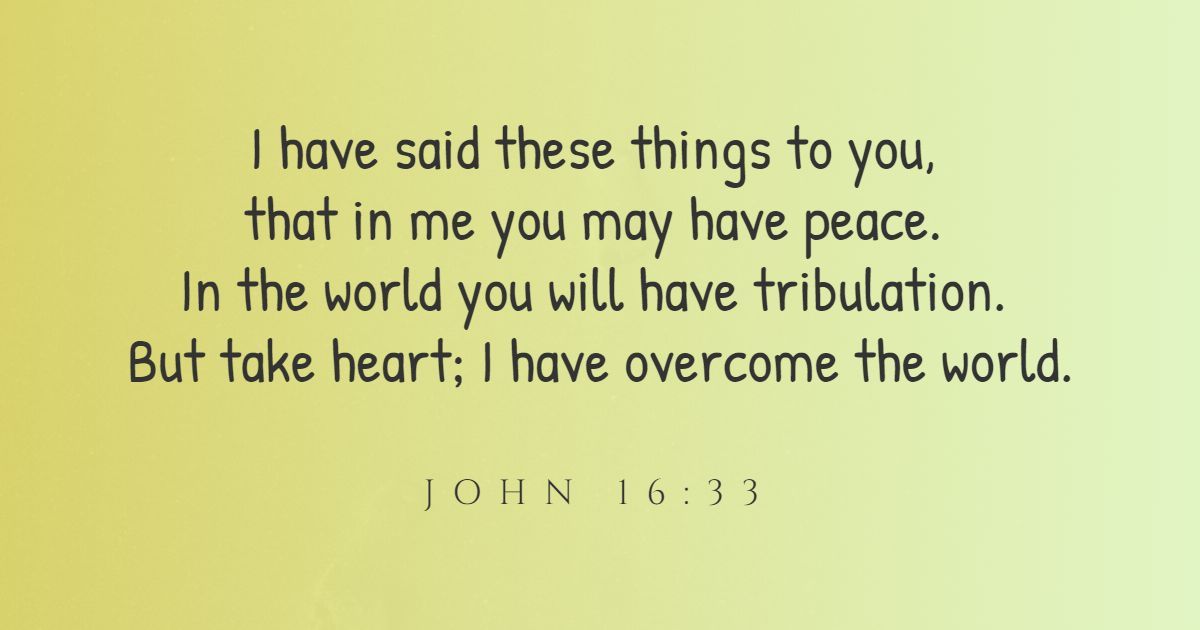 76+ kraftfulde bibelvers om fred i svære tider