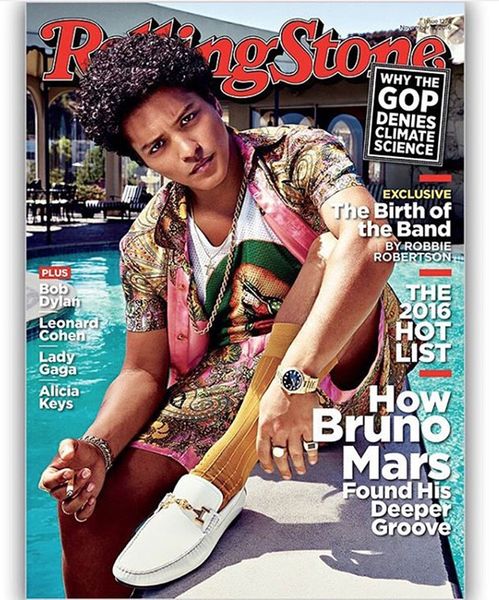 Bruno Mars habla sobre su ansiedad privada en la historia de portada de 'Rolling Stone'