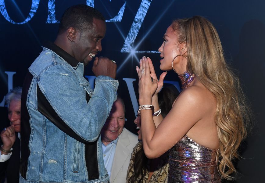 Diddy a Jennifer Lopez tancujú búrku počas svojho živého tanca na Instagrame