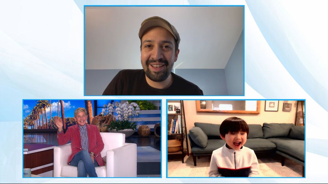 Lin-Manuel Miranda prekvapuje rozkošným päťročným superfanúšikom „Hamiltona“ na „Ellen“