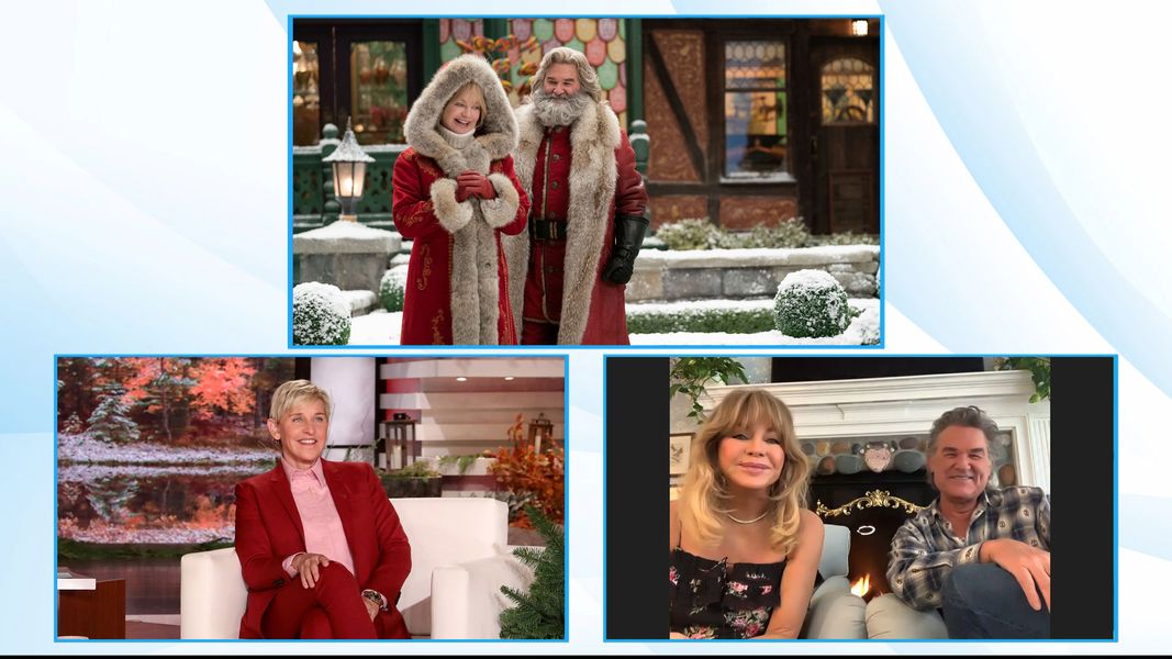 Goldie Hawn hovorí, že práca s Kurtom Russellom na filme „Christmas Chronicles 2“ bola ako „medové týždne“