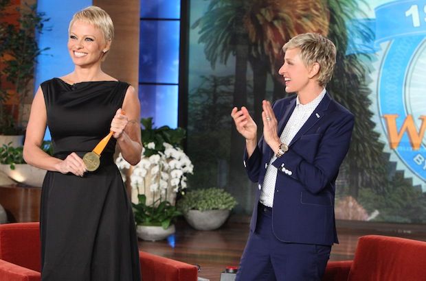 Ellen DeGeneres til Pamela Anderson: Jeg gik forkert!