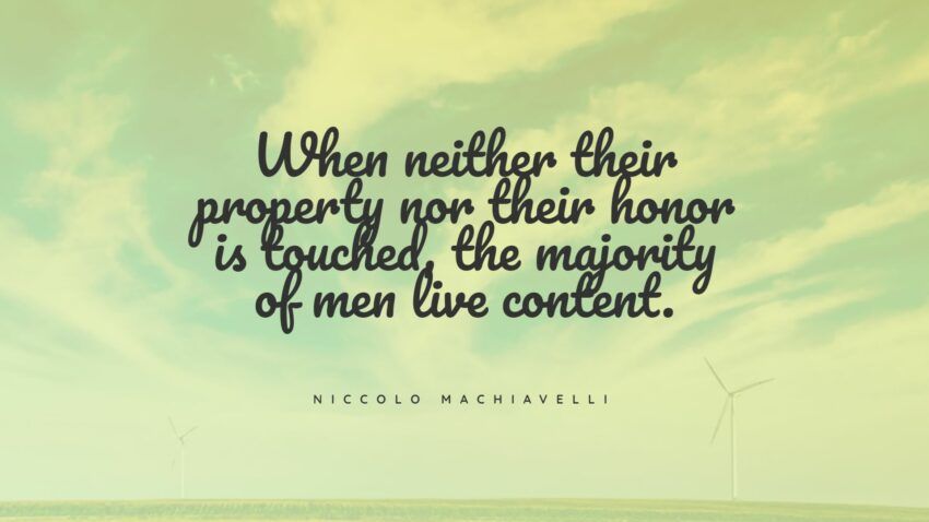 121+ Kutipan Niccolo Machiavelli Terbaik: Pilihan Eksklusif