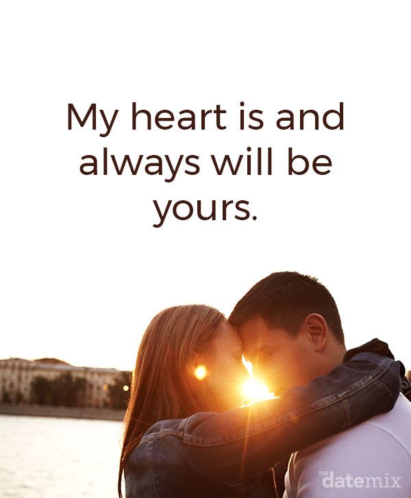 Citações de amor para ele: “Meu coração é e sempre será seu.” -Jane Austen