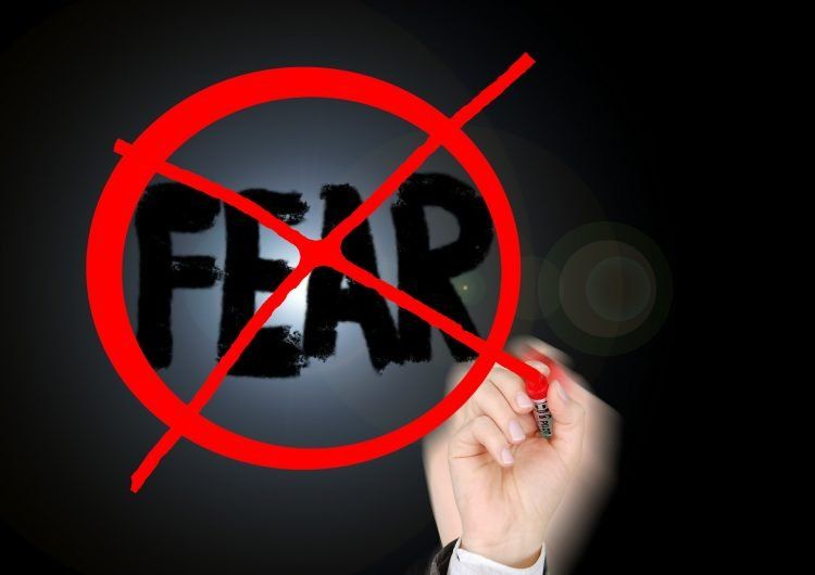 Livet kan skabe frygt med en side af angst