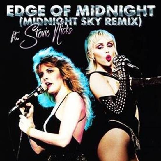Miley Cyrus samarbejder med Stevie Nicks til Epic 'Edge Of Midnight (Midnight Sky Remix)' Mashup
