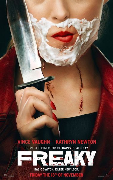 Serial Killer de Vince Vaughn troca de corpo com uma adolescente em novo trailer ‘Freaky’