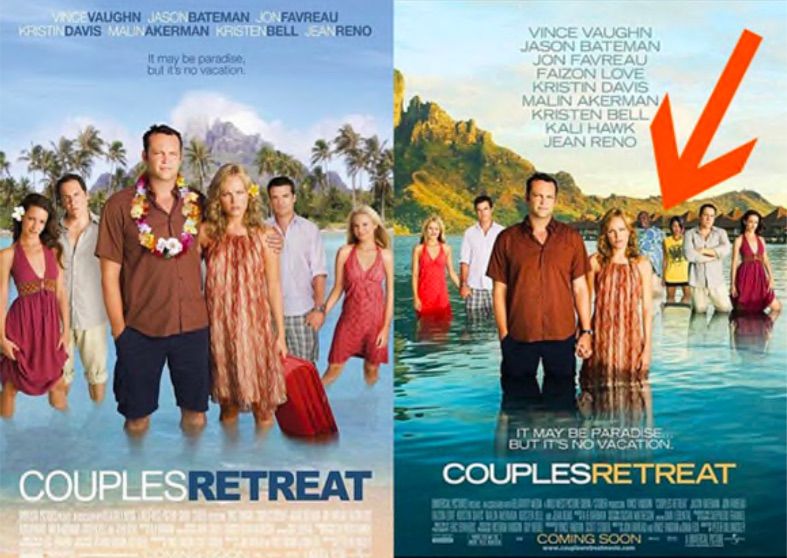 Faizon Love klager over Universal over 'Whitewashing' Him From 'Couples Retreat' Poster