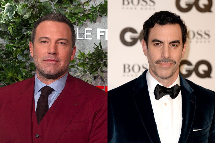 Ben Affleck a Sacha Baron Cohen hovoria o nahote na obrazovke, Borata a menia sa ako herci