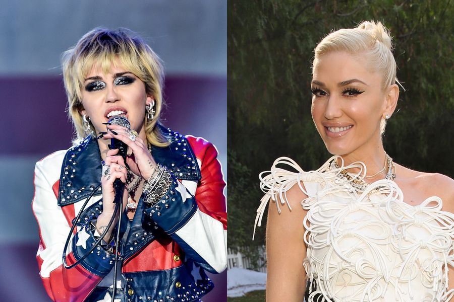 Miley Cyrus bietet an, Gwen Stefani und Blake Sheltons Hochzeitssängerin zu sein, und verspricht, ihr bestes Benehmen zu zeigen