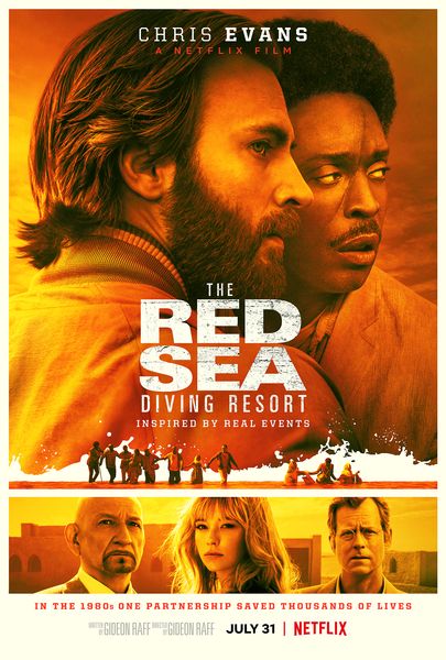 Chris Evans spiller en rolle i Netflix 'The Red Sea Diving Resort', baseret på en utrolig sand historie