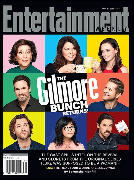 EW Reunites Cast Of 'Gilmore Girls' With The Aptly Titled Exclusive, 'EW Reunites: Gilmore Girls'
