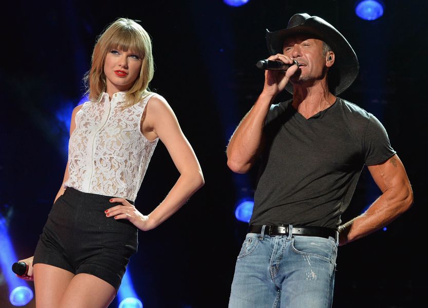 Tim McGraw vejer ind på Taylor Swift ved at navngive sit breakout hit efter ham
