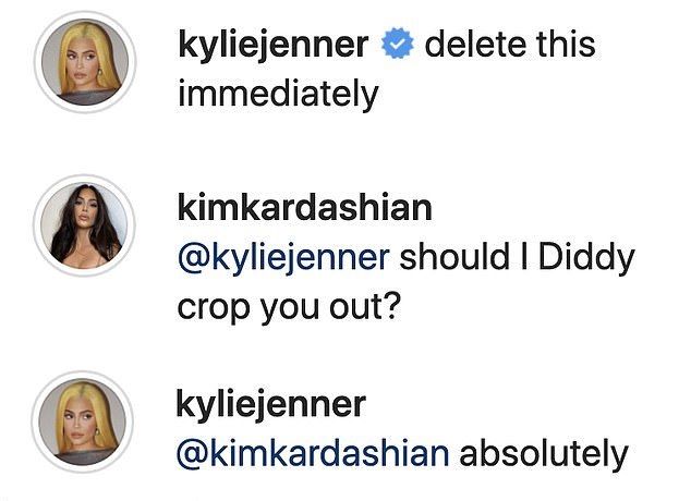 Килие Јеннер није импресионирана када Ким Кардасхиан објави незгодно бацање слике: „Одмах то избриши“