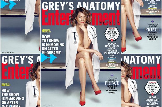 'Grey's Anatomy' Star Ellen Pompeo bliver nøgen og bevæger sig videre efter McDreamys død!