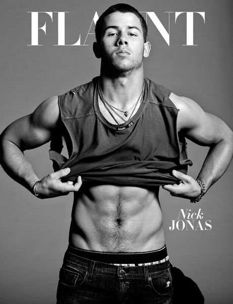 Nick Jonas's Hot Flaunt Cover Shootin kulissien takana