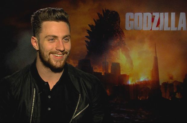 Aaron Taylor-Johnson, Elizabeth Olsen Talk „Godzilla“