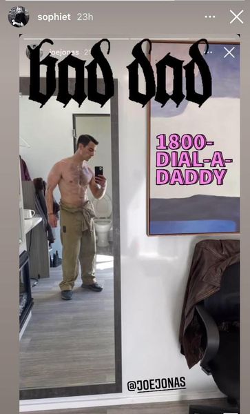Sophie Turner vuelve a compartir la foto de la trampa de la sed de 'Bad Dad' Joe Jonas