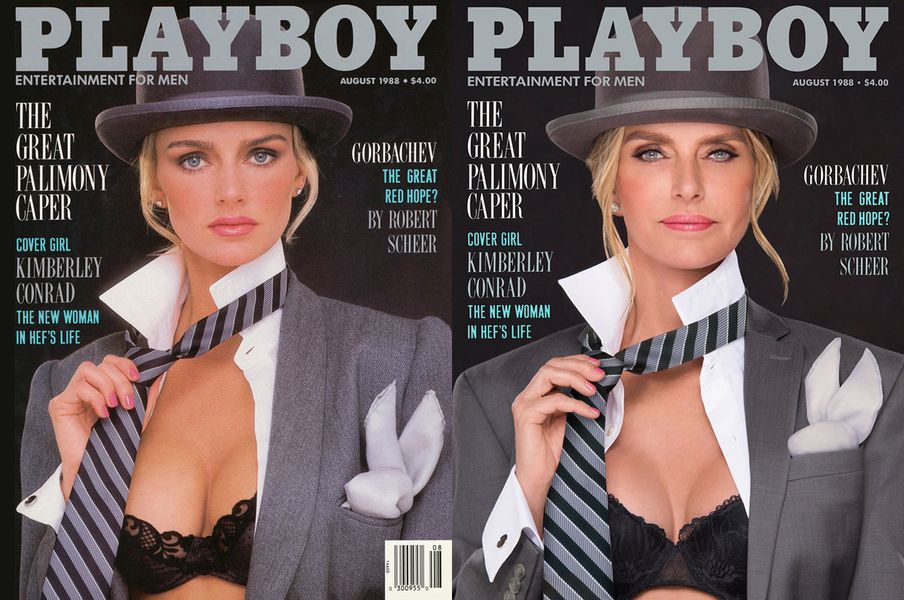 Modely „Playboy“ znovu vytvárajú svoje ikonické obaly o niekoľko desaťročí neskôr: Pozrite si neuveriteľné fotografie