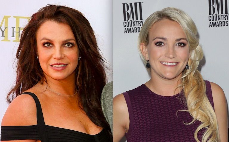 Britney Spears ściga się z siostrą Jamie Lynn po nakręceniu uroczego rodzinnego filmu tanecznego