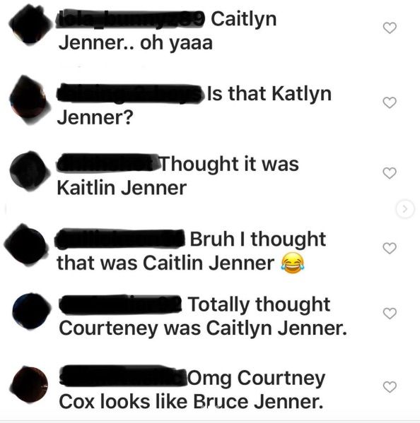 Courteney Cox reaguje na fanúšikov, ktorí si myslia, že vyzerá ako Caitlyn Jenner