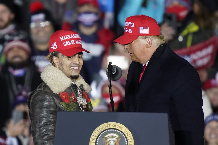 Lil Pump bliver viral, efter at Donald Trump kalder ham 'Little Pimp' at Rally