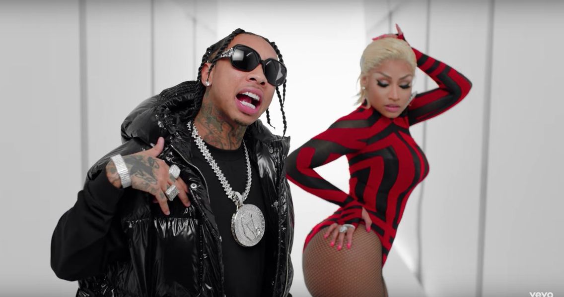 Nicki Minaj و Tyga Drop فيديو موسيقي جديد على 'Dip'
