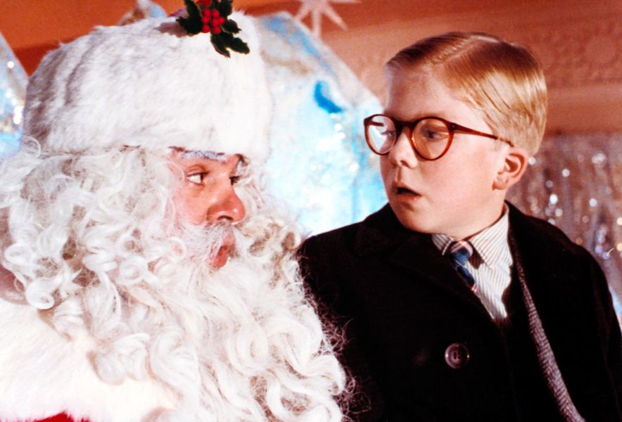 De geest wordt versteld wanneer Twitter Ralphie ontdekt uit ‘A Christmas Story’ die ook in ‘Elf’ verscheen