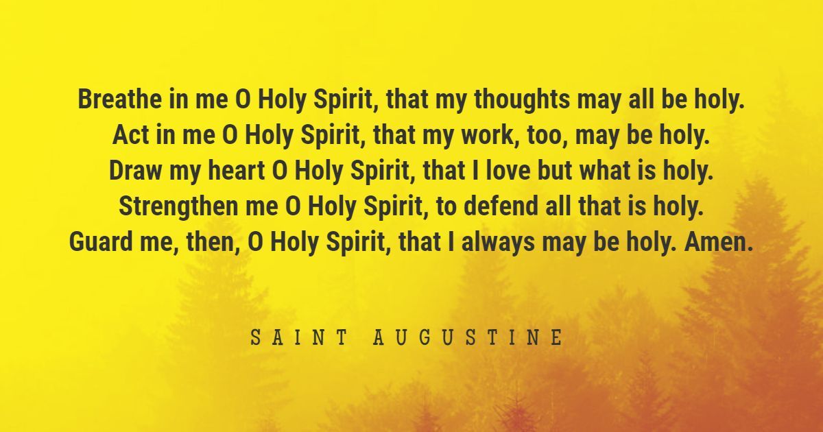 6 poderosas oraciones al Espíritu Santo