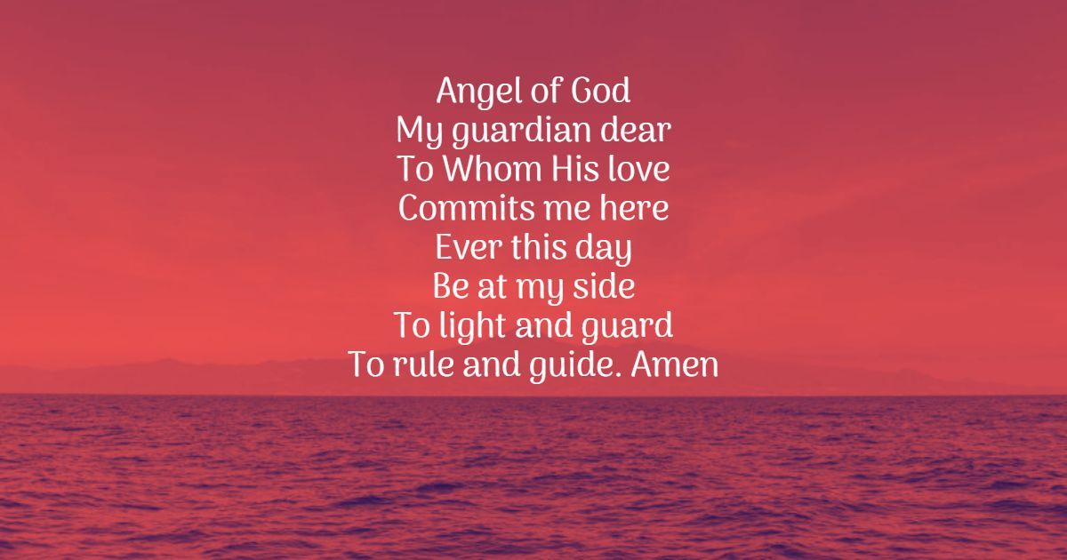 4 oraciones del ángel de la guarda: hermosas oraciones diarias
