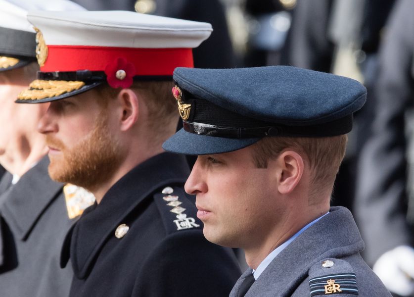 El príncipe William y el príncipe Harry no caminarán uno al lado del otro en el funeral del príncipe Felipe