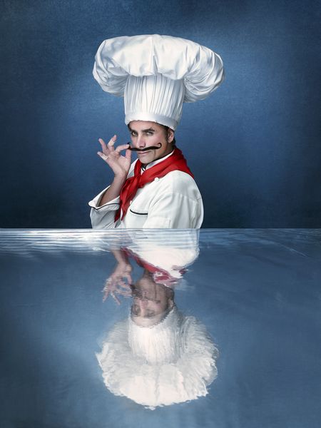 John Stamos som kock Louis. (ABC / Andrew Eccles)