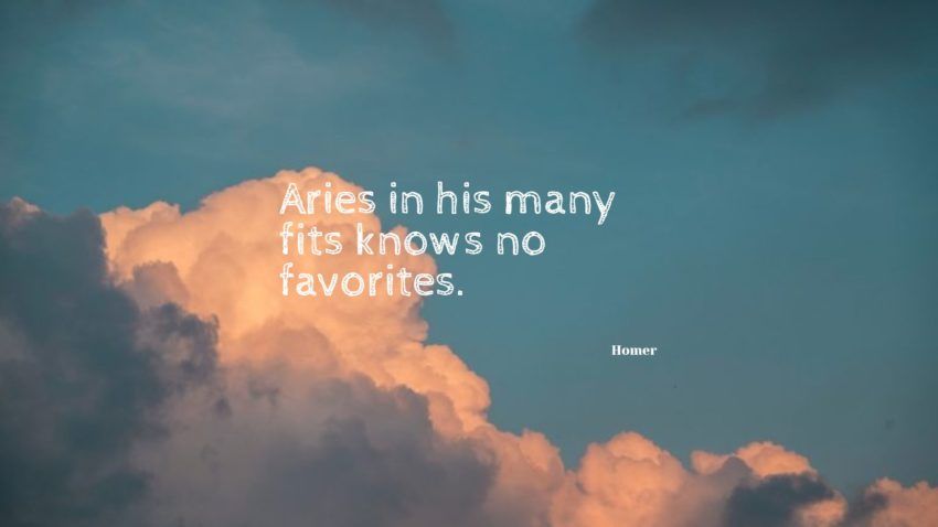 41+ mejores citas de Aries: selección exclusiva