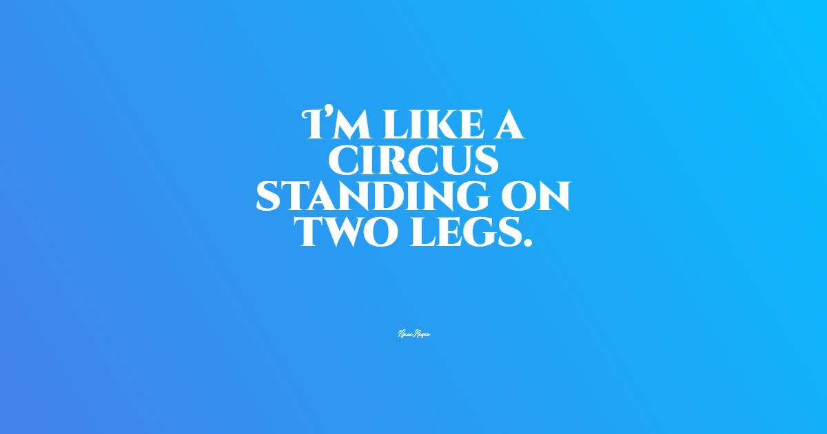 27+ лучших цирковых цитат: эксклюзивная подборка