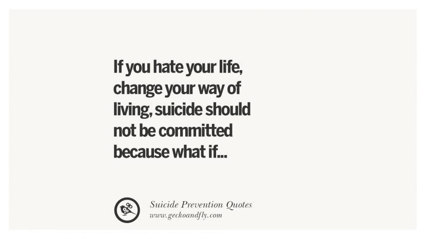 37 Globokih citatov o zavedanju samomorov, ki jih morate vedeti