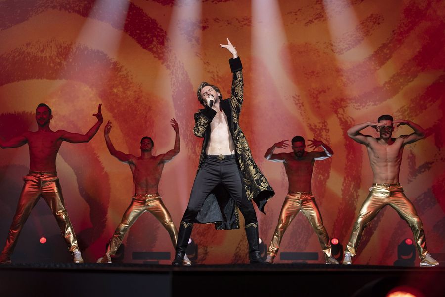 Dan Stevens afslører, hvem der laver sin sangstemme i 'Eurovision Song Contest: The Story Of Fire Saga'