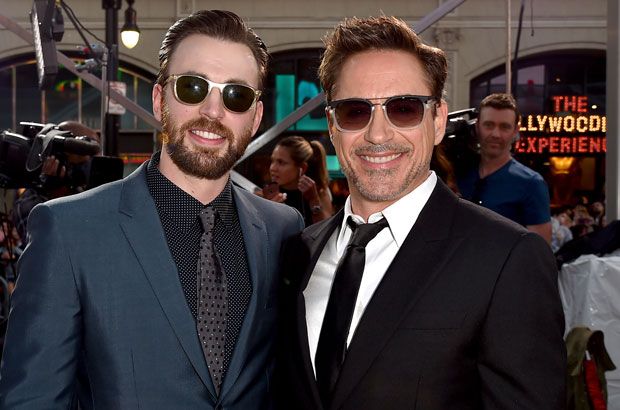 Robert Downey mladší a Chris Evans sa bijú o posledný šišku