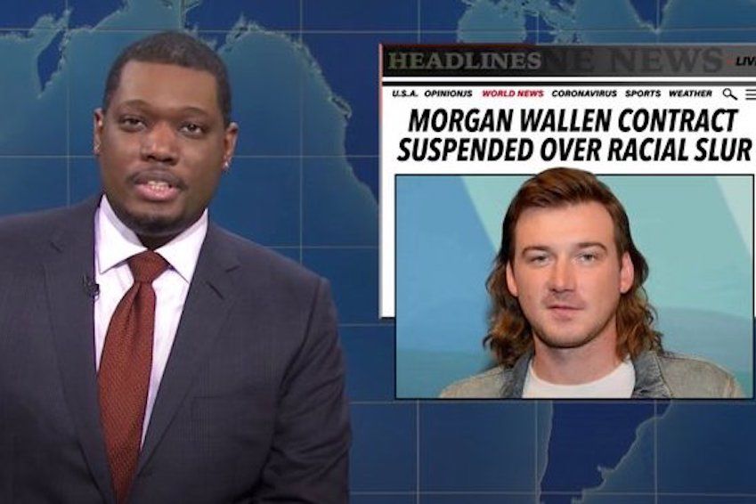 „SNL“: „Víkendová aktualizácia“ bojuje s kontroverziou N-Word Morgan Wallen po jeho nedávnom pôsobení ako hudobného hosťa