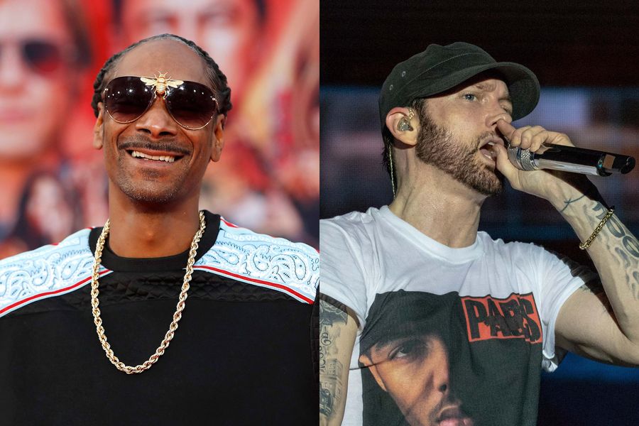 سنوب دوج لن يضع Eminem على قائمة أفضل 10 مغني راب