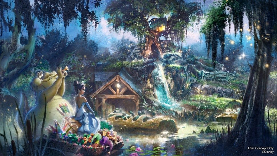 Hviezdy „princeznej a žaby“ reagujú po tom, čo Disney ohlásila prepracovanie Splash Mountain