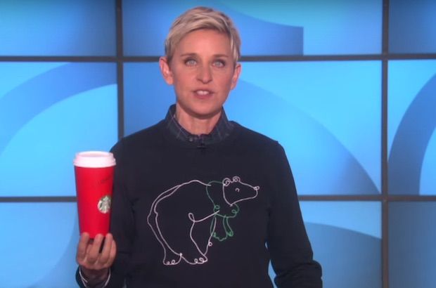 OPDATERING: Ellens geniale løsning på Starbucks Red Cup-kontrovers