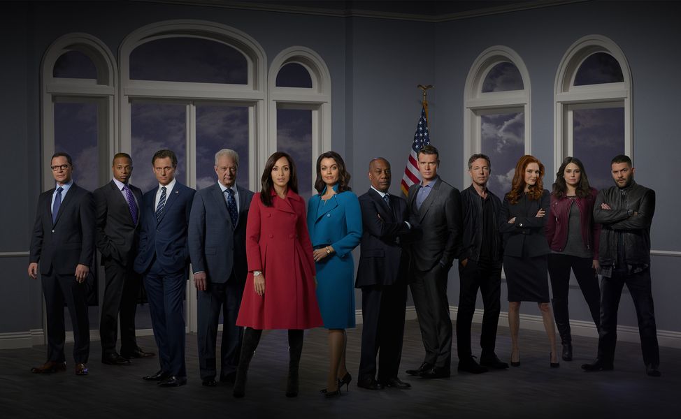 Kerry Washington und 'Scandal' Cast Reunite für 'Stars In The House'