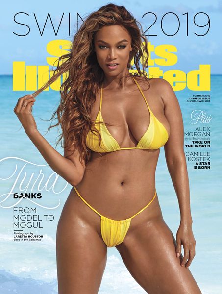 Tyra Banks stuns on Sports Illustrated Badedragt 2019 Cover