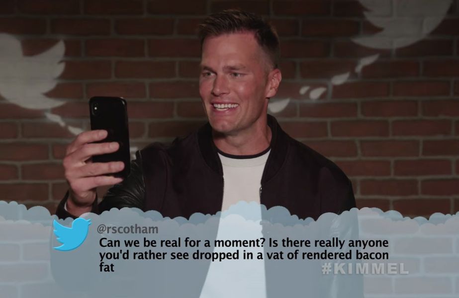 Tom Brady læser 'Mean Tweets' om sit sexliv og mere i segmentet 'Jimmy Kimmel'