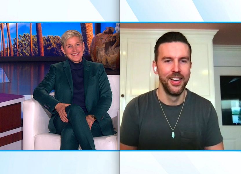 Bratia Osborne Singer T.J. Osborne povie Ellen DeGeneresovej o svojom „emocionálnom“ dni po tom, čo vyšiel ako gay