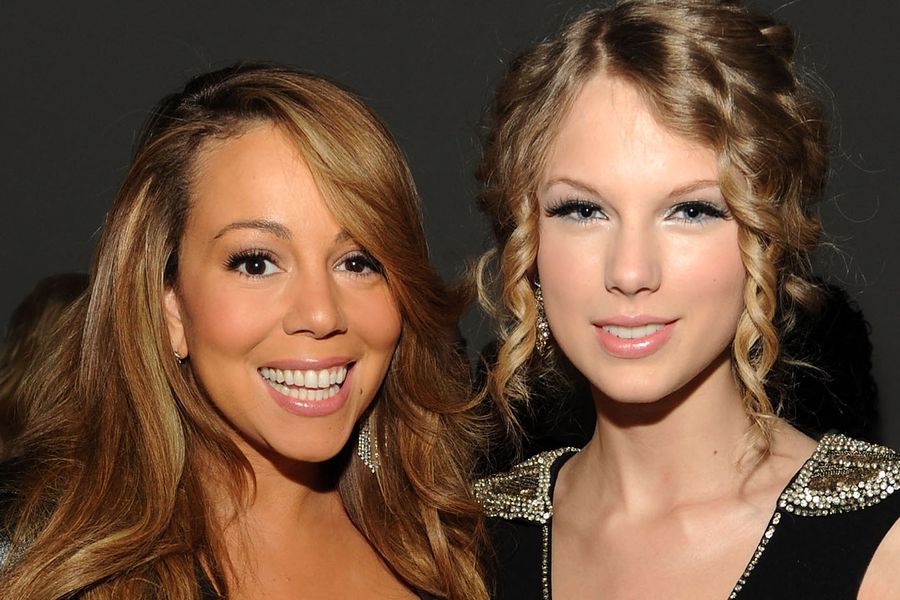 Mariah Carey agradece a Taylor Swift por dançar durante sua apresentação no BBMA
