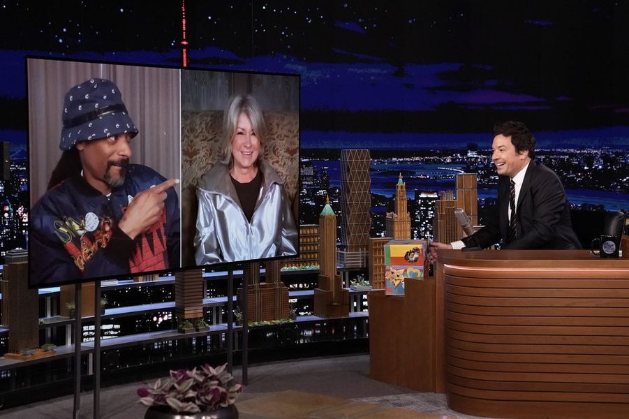 Snoop Dogg és Martha Stewart veszi a legjobb barátok kihívását a 'Tonight Show'
