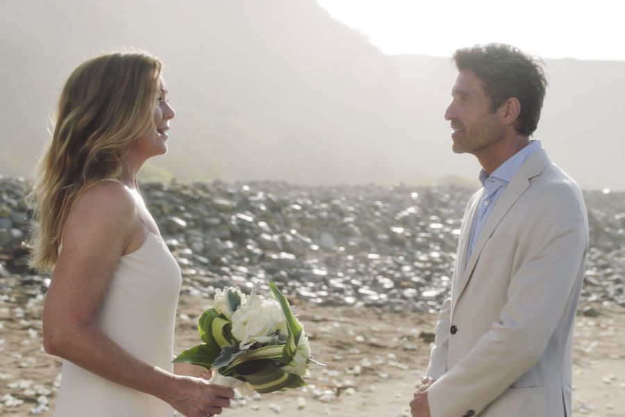 'Greys anatomi': Meredith og Derek får endelig deres drømmebryllup, og fans er ikke okay