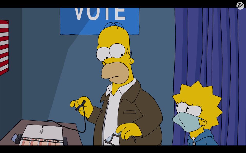Film „The Simpsons“ bojuje s Trumpom v najnovšom volebnom klipe „Treehouse of Horror“