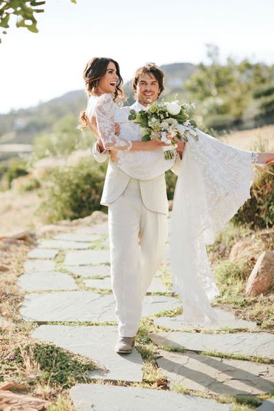 Vo vnútri rozprávkovej svadby Nikki Reed a Iana Somerhaldera - pozri nádherné fotky!